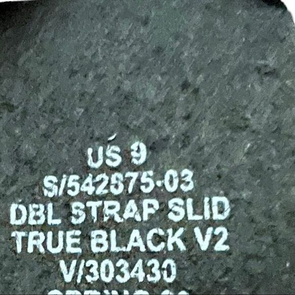 GAP Double Strap Slide in True Black - Picture 8 of 8